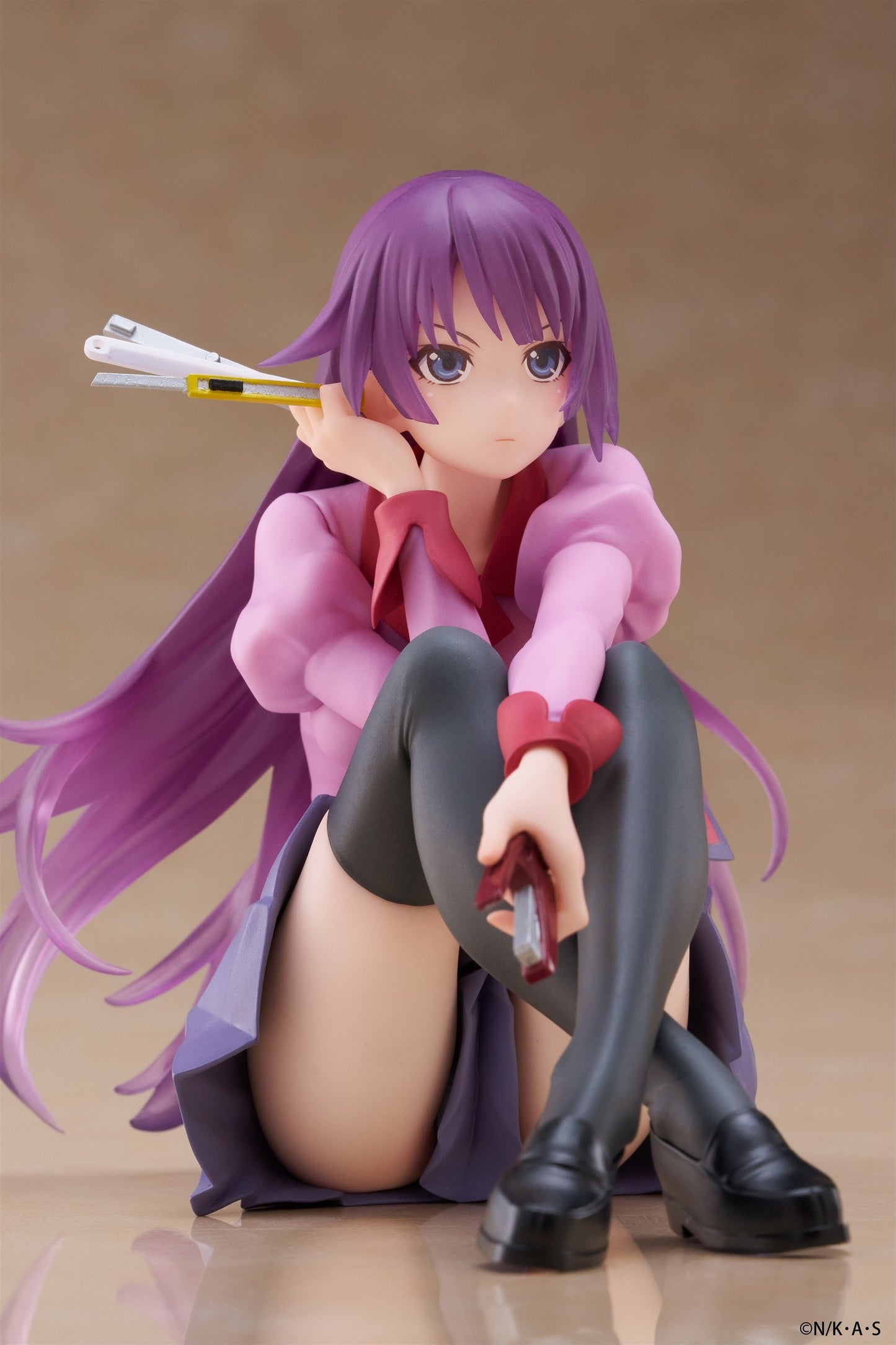 Monogatari - Hitagi Senjougahara Desktop Cute Prize Figure