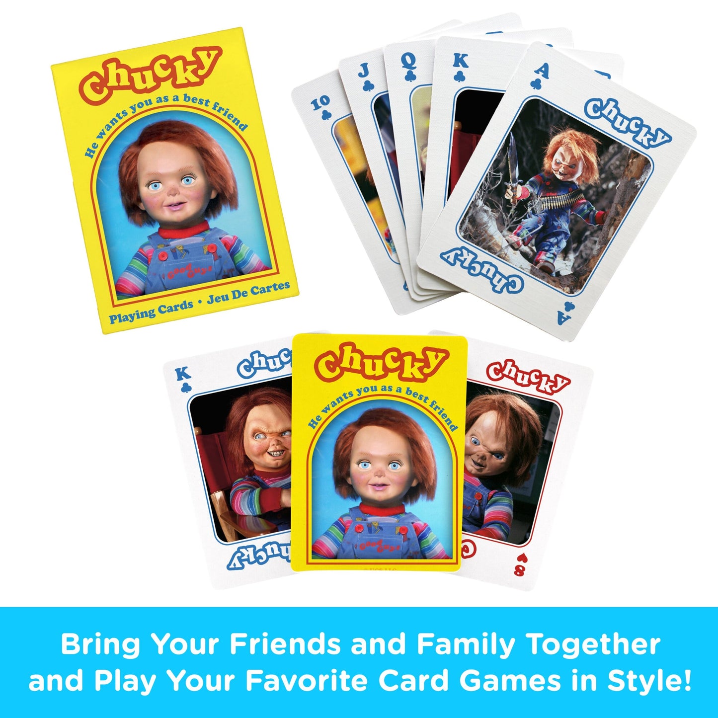 Aquarius Playing Cards: Chucky