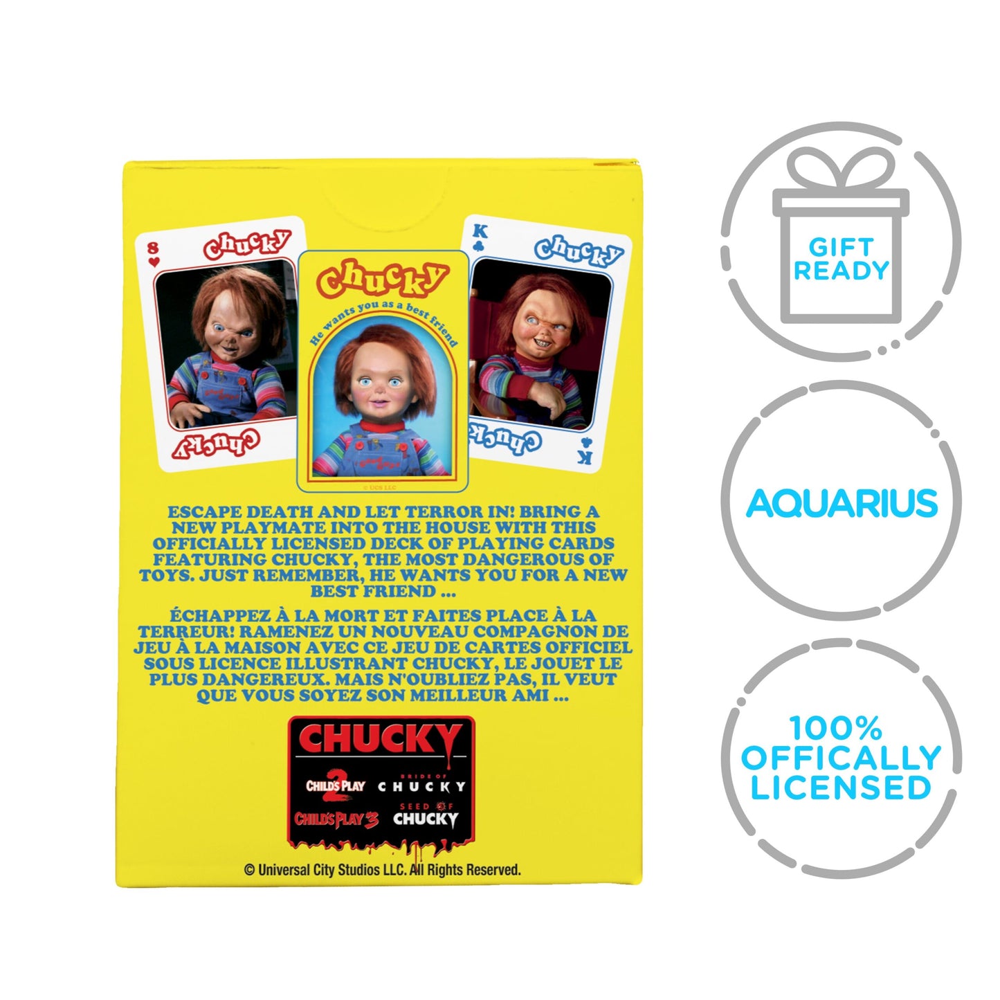 Aquarius Playing Cards: Chucky