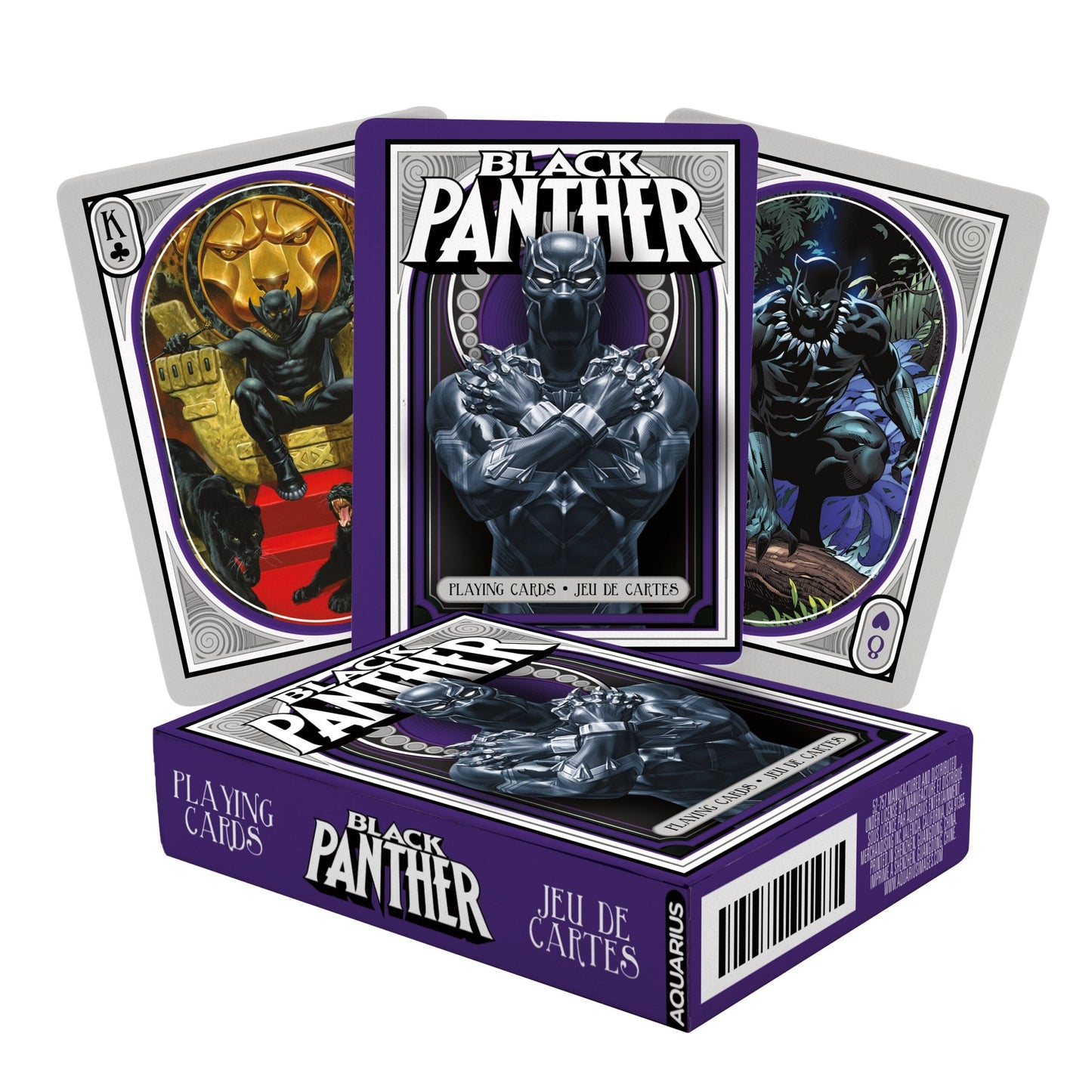 Aquarius Playing Cards: Marvel - Black Panther Nouveau