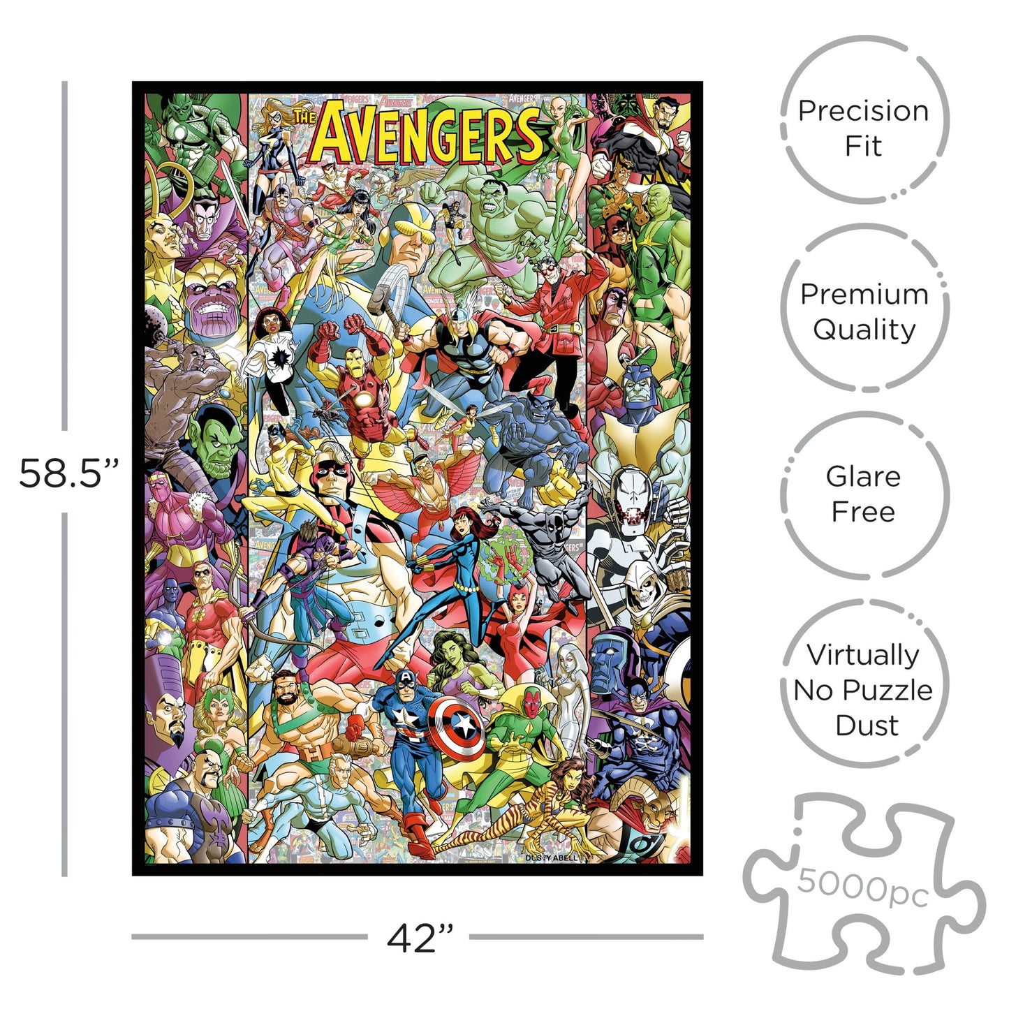 Aquarius Puzzles: Marvel The Avengers