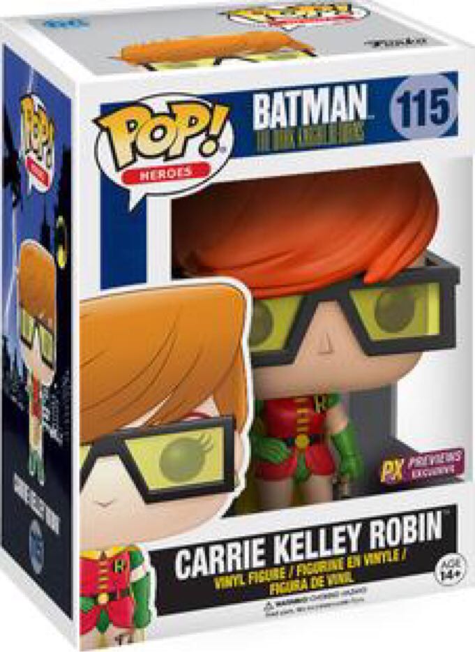 POP! Heroes: 115 The Dark Knight Returns, Carrie Kelley Robin Exclusive