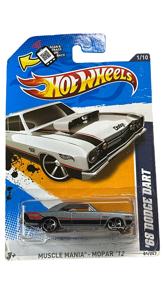 Hot Wheels Muscle Mania - Mopar '12 '1/10 '68 Dodge Dart 81/247