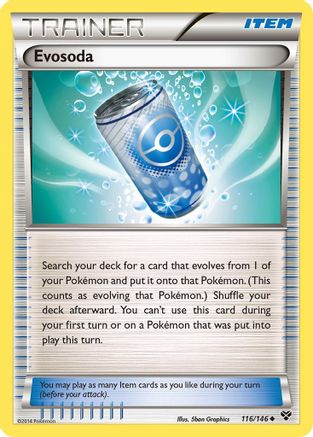 Evosoda 116/146 - XY Base Set Reverse Holofoil