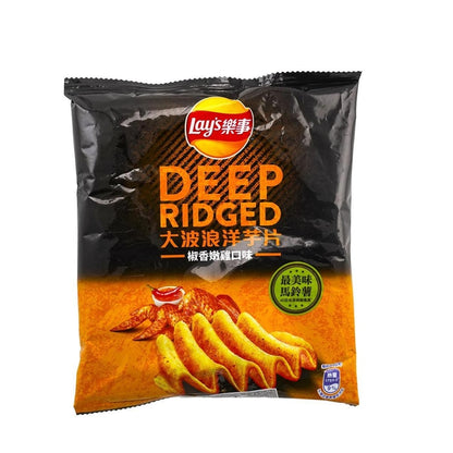 Lay's Taiwan Pepper Chicken Deep Ridged Potato Chips, 1.07oz