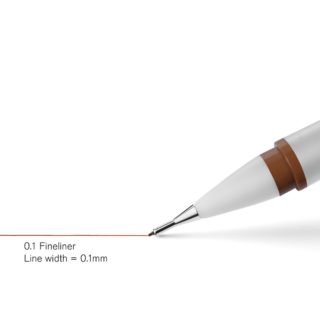 Winsor & Newton: Fineliner - Sepia 0.1