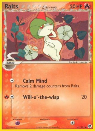 Ralts (Delta Species) 061/101 - Dragon Frontiers