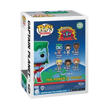 Funko Pop! 1323 Animation - Captain Planet Vinyl Figure