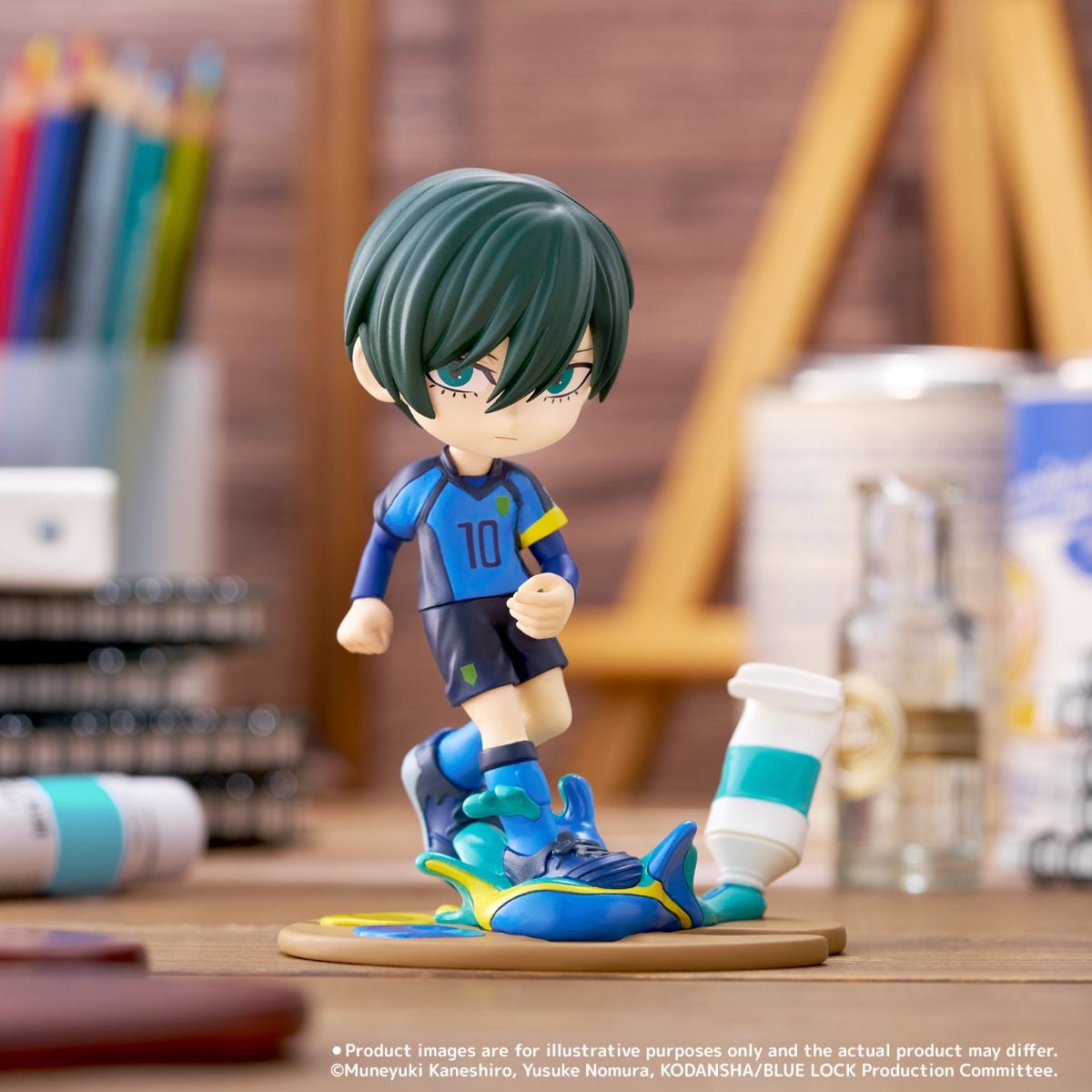 Blue Lock Rin Itoshi PalVerse Palé Figure - Official Collectible
