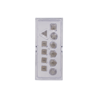 Ultra PRO: 11-Dice Set - Eclipse (Arctic White)