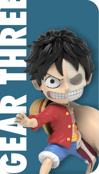 Freeny's Hidden Dissectibles: One Piece (Luffy’s Gears Edition) Blind Box (1 Blind Box)