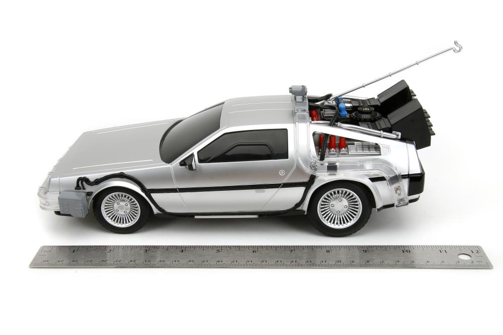 Back to the Future Remote Control 1:16 scale DeLorean Time Machine