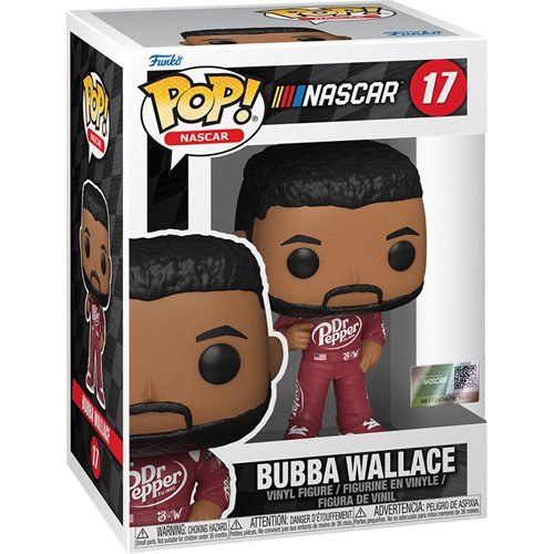 POP! NASCAR: 17 NASCAR, Bubba Wallace (Dr. Pepper Attire)