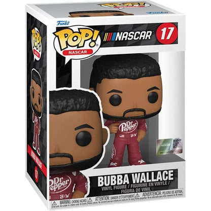 POP! NASCAR: 17 NASCAR, Bubba Wallace (Dr. Pepper Attire)