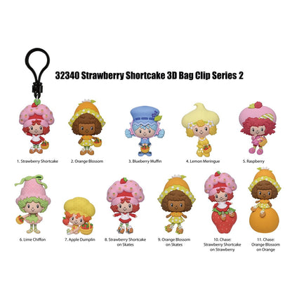 Strawberry Shortcake Series 2 3D Foam Bag Clip Blind Bag