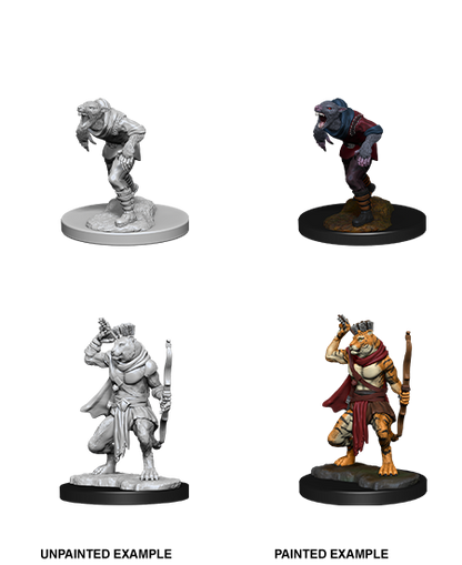 D&D: Nolzur's Marvelous Miniatures - Wererat & Weretiger