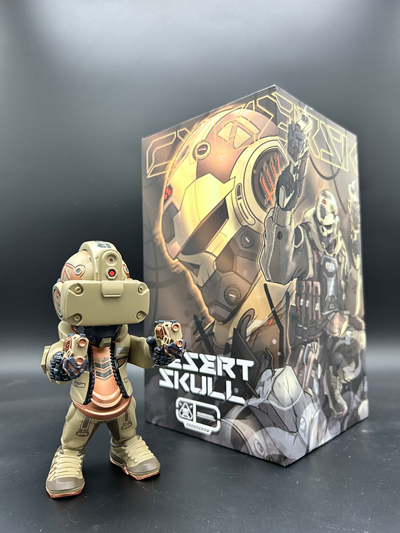 RLUX: Cyberskull (Gunslinger), Desert Skull (200 PCS)