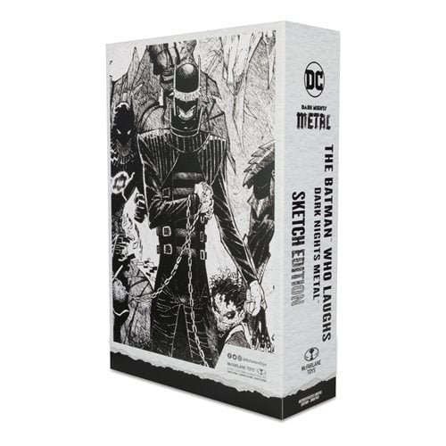 McFarlane Toys DC Multiverse The Batman Who Laughs Sketch Edition Gold Label 7-Zoll-Actionfigur – exklusiv bei Entertainment Earth 