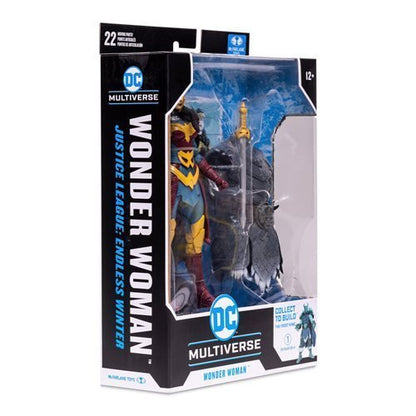 McFarlane Toys DC Build-A Wave 7 Endless Winter (Batman, Black Adam, John Stewart oder Wonder Woman) 7-Zoll-Actionfigur 