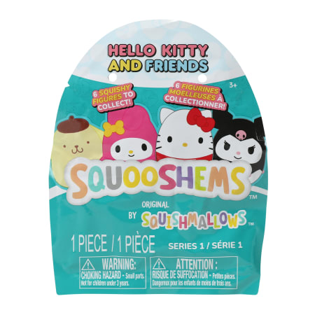 Squishmallows Squooshems™ Hello Kitty & Friends Blind Bag - Series 1 [1 Blind Box]