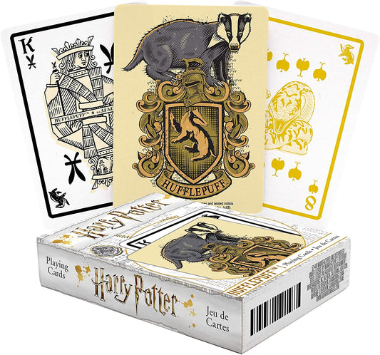 Aquarius Playing Cards: Harry Potter - Hufflepuff