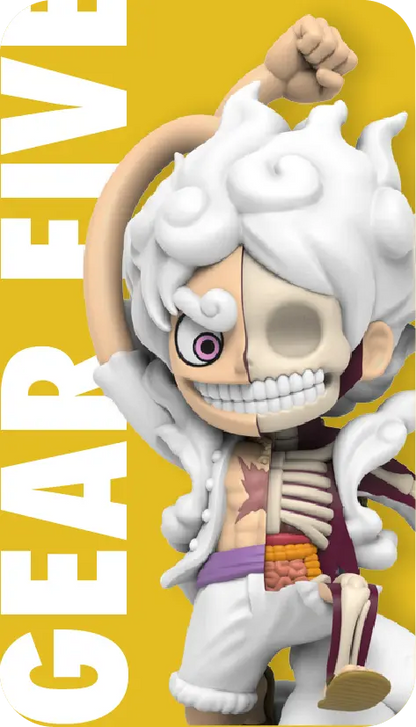 Freeny's Hidden Dissectibles: One Piece (Luffy’s Gears Edition) Blind Box (1 Blind Box)