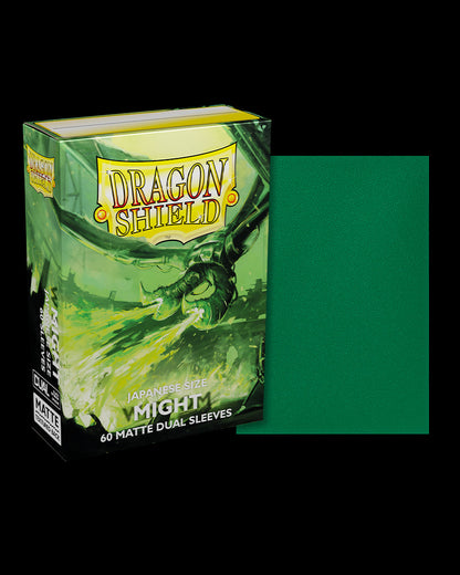 Dragon Shield: Japanese Size 60ct Sleeves - Might (Dual Matte)