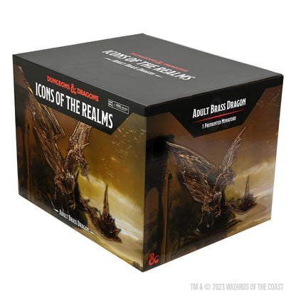 D&D: Icons of the Realms - Adult Brass Dragon Premium Figure