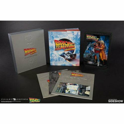 Back to the Future: The Ultimate Visual History Collector's Edition Hardcover book with Sculpted Movie Poster [2018]