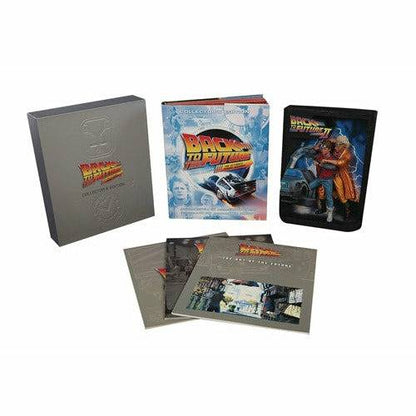 Back to the Future: The Ultimate Visual History Collector's Edition Hardcover book with Sculpted Movie Poster [2018]