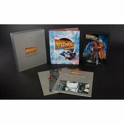 Back to the Future: The Ultimate Visual History Collector's Edition Hardcover book with Sculpted Movie Poster [2018]