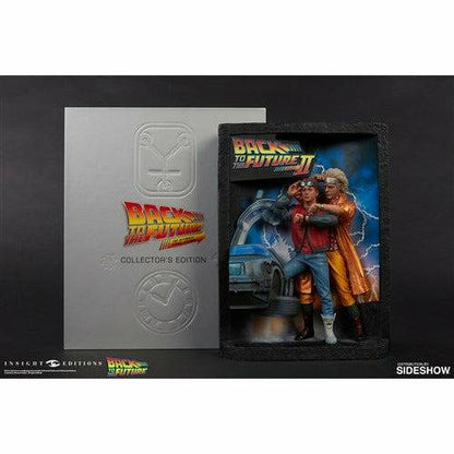 Back to the Future: The Ultimate Visual History Collector's Edition Hardcover book with Sculpted Movie Poster [2018]