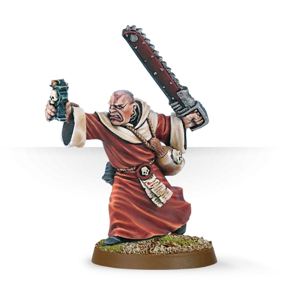 Warhammer 40K: Adepta Sororitas - Preacher with Chainsword