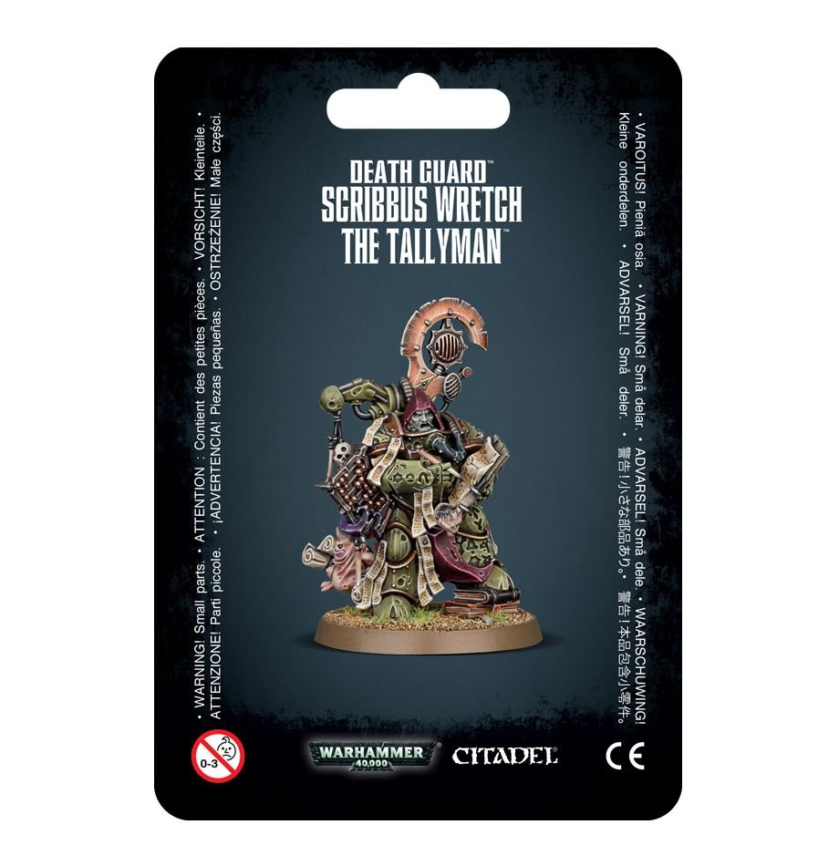 Warhammer 40K: Death Guard - Scribbus Wretch, the Tallyman