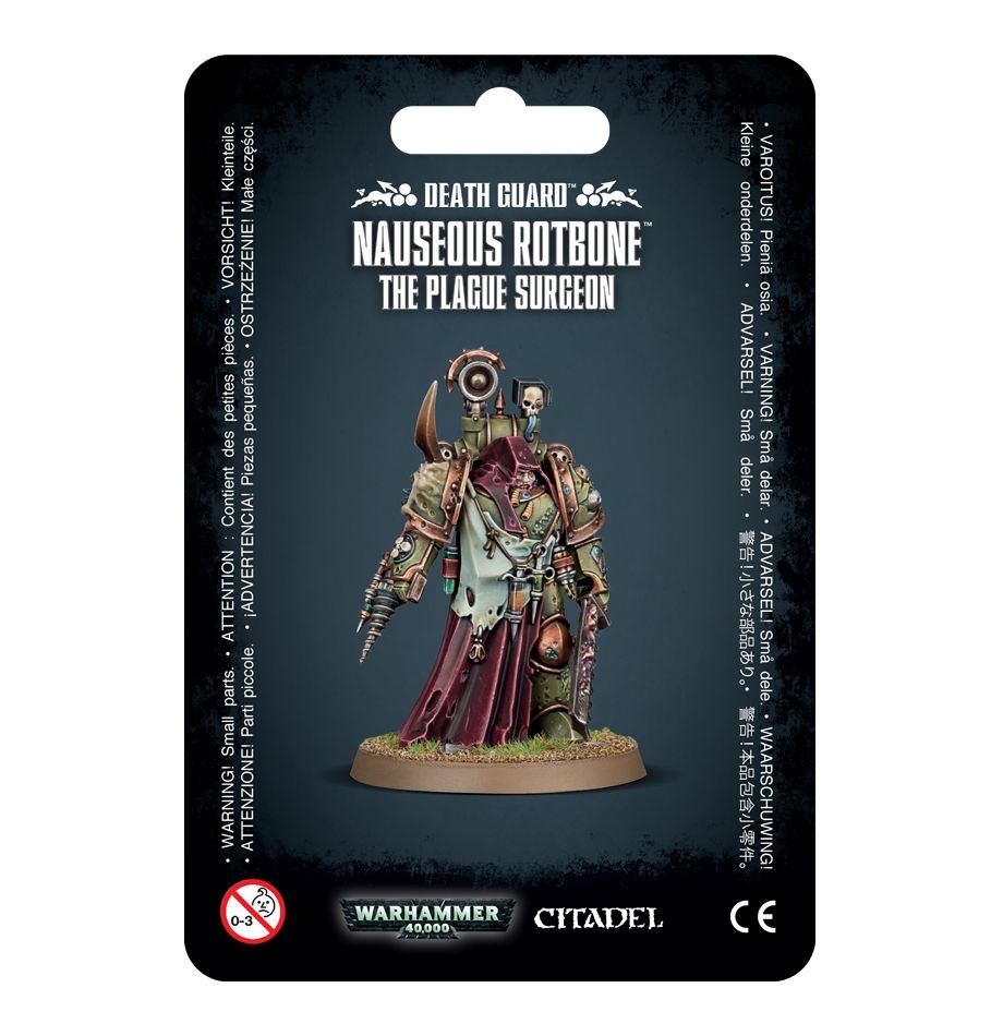 Warhammer 40K: Death Guard - Nauseous Rotbone, the Plague Surgeon