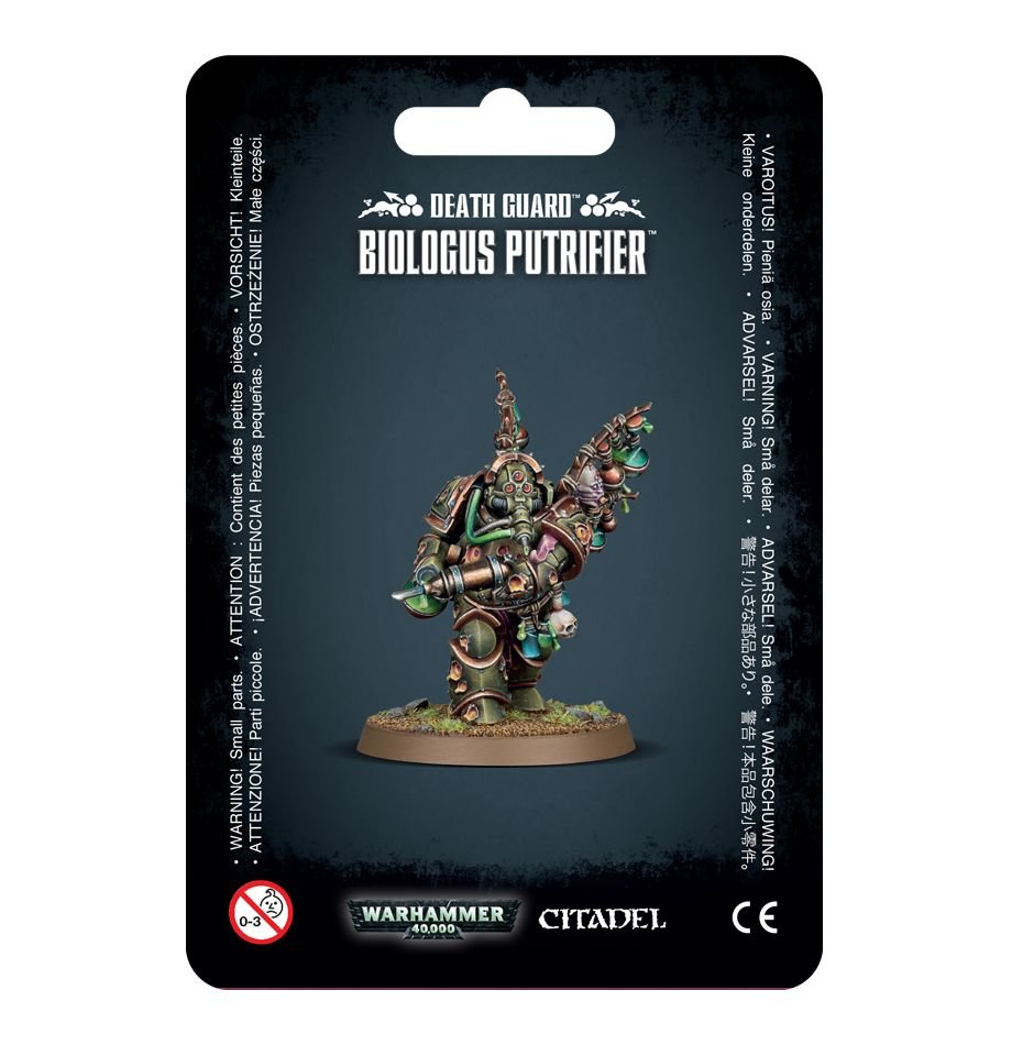 Warhammer 40K: Death Guard - Biologus Putrifier