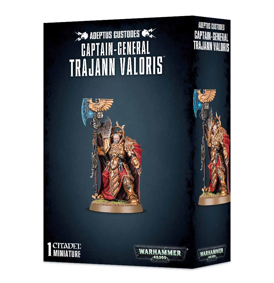 Warhammer 40K: Adeptus Custodes - Captain-General Trajann Valoris