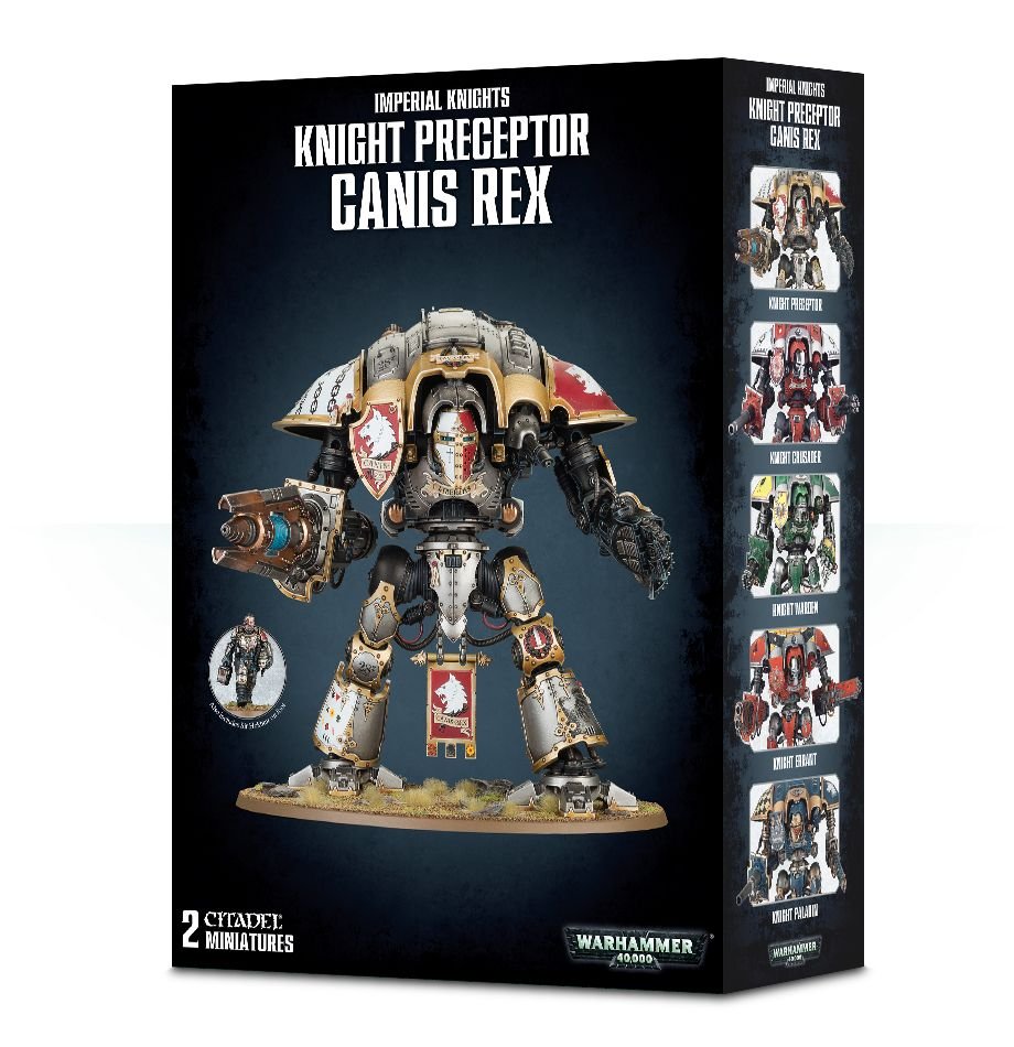 Warhammer 40K: Imperial Knights - Knight Preceptor Canis Rex