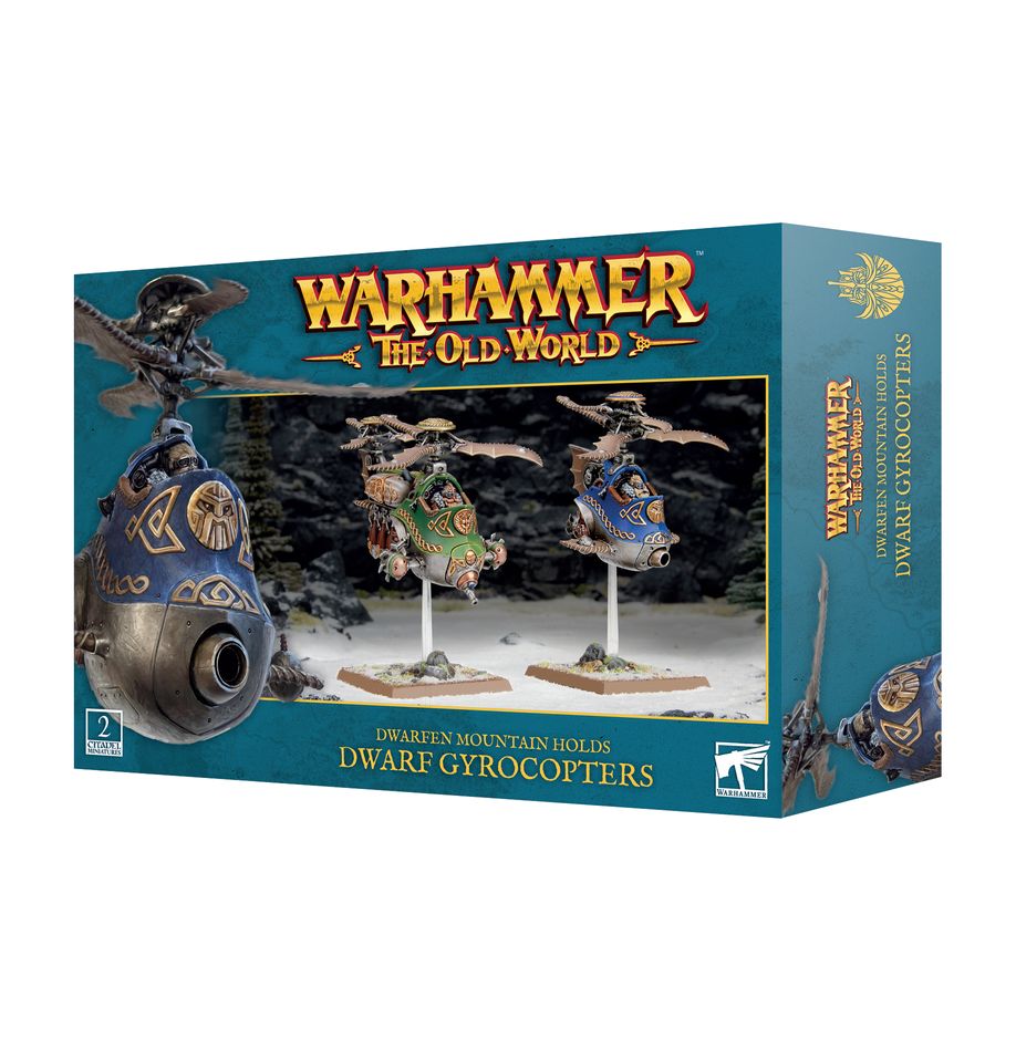 Warhammer: The Old World - Dwarfen Mountain Holds - Gyrocopter & Gyrobomber