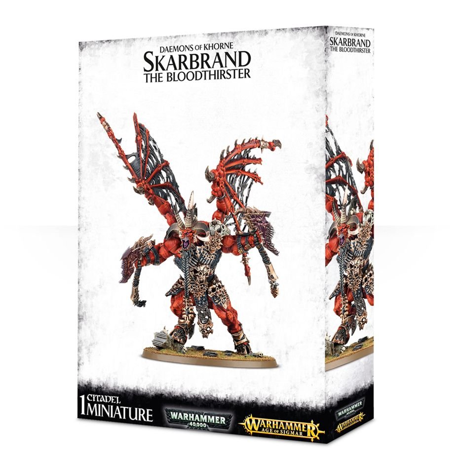 Warhammer 40K: Chaos Daemons - Khorne Skarbrand, the Bloodthirster