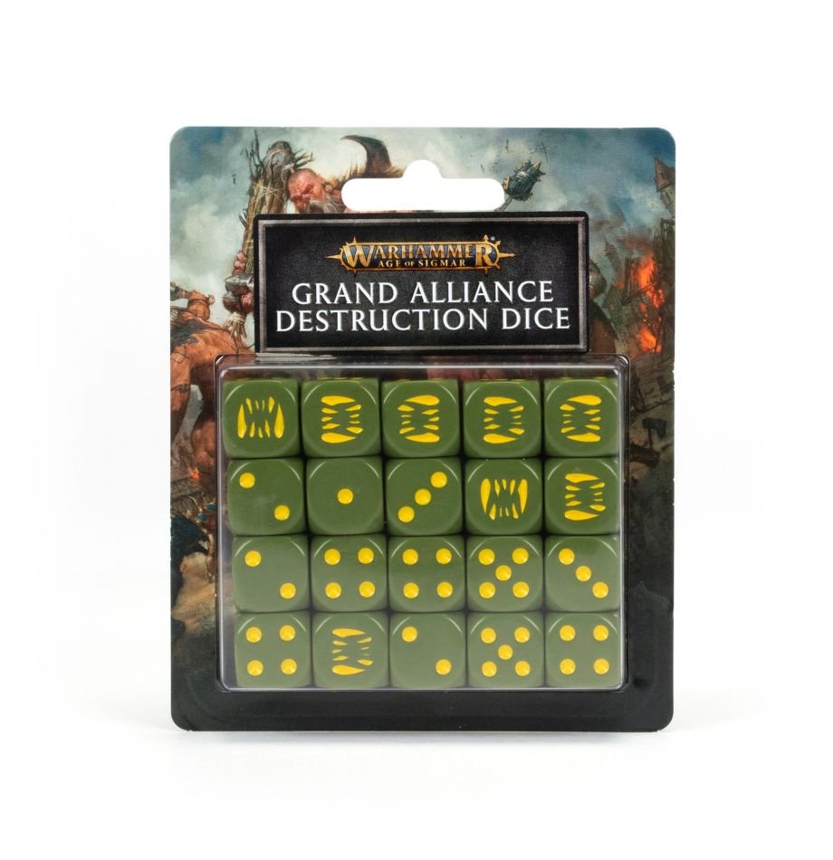 Warhammer: Grand Alliance Destruction - Dice Pack 2021