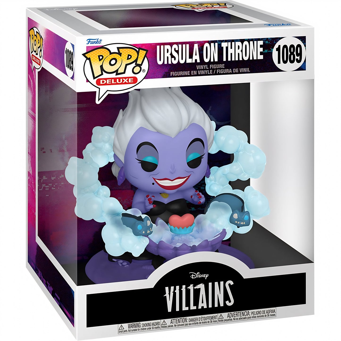 POP! Disney (Super Deluxe): 1089 Villains, Ursula (Throne)