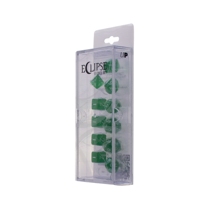 Ultra PRO: 11-Dice Set - Eclipse (Forest Green)