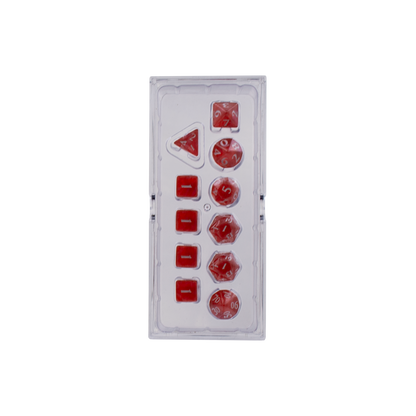 Ultra PRO: 11-Dice Set - Eclipse (Apple Red)