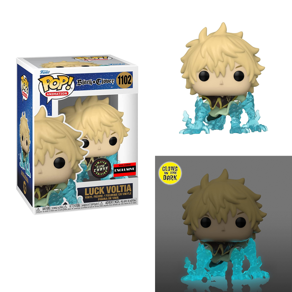 Funko POP! Black Clover - Luck Voltia Vinyl Figure AAA Anime Exclusive