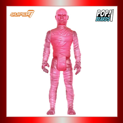 Super7: ReAction (Universal Monsters), The Mummy (Glows in the Light) (TL)
