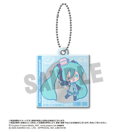 Hatsune Miku x Cinnamoroll Slide Mirror C