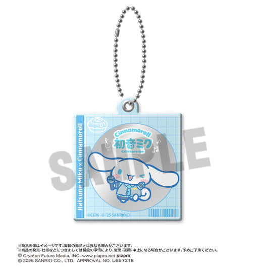 Hatsune Miku x Cinnamoroll Slide Mirror D