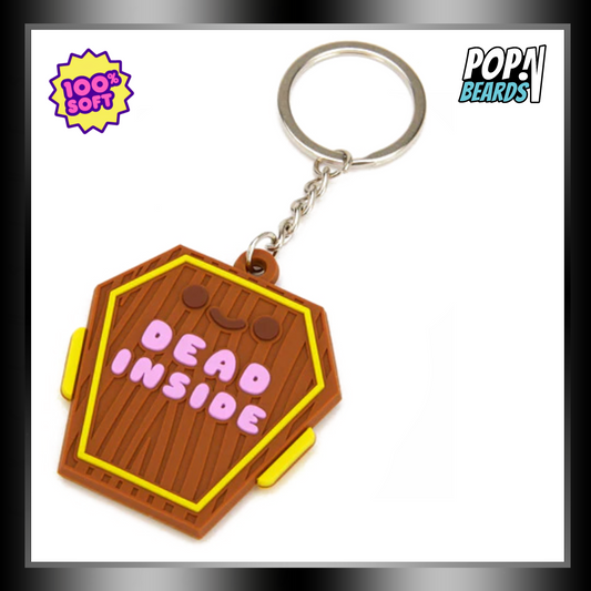100% Soft: Keychains, Dead Inside (2-Sided)