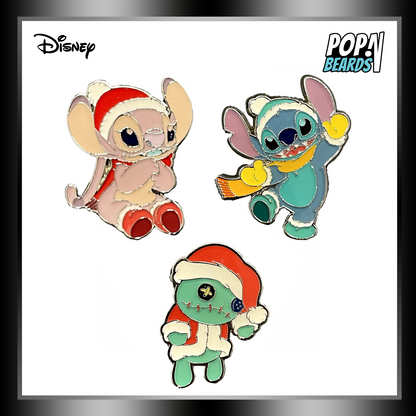 Disney: Pins, Lilo and Stitch Holiday (3-PK)